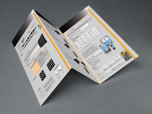Folder promocional desenvolvido para a Continental Services
